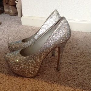 Steve Madden Rime Stone Pumps/Prom Shoes